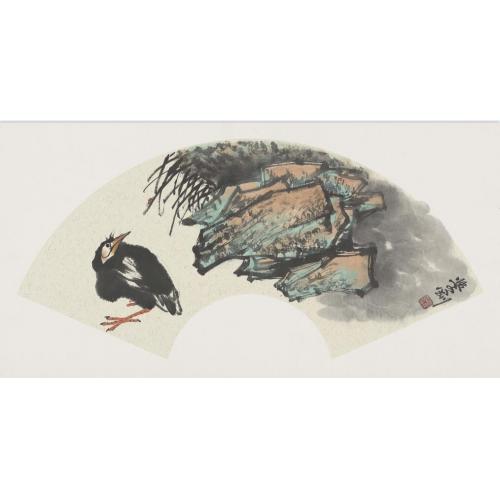 张学刚《八哥石头》