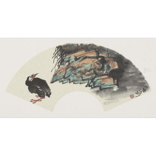 张学刚《八哥石头》