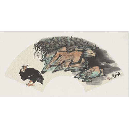 张学刚《八哥石头》