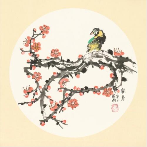 刘国彬《报春》