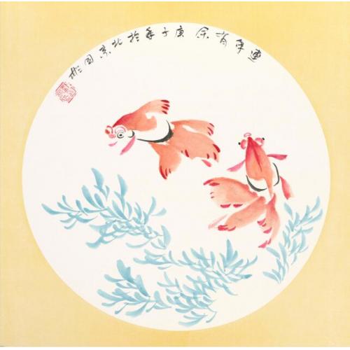 刘国彬《连年有余》