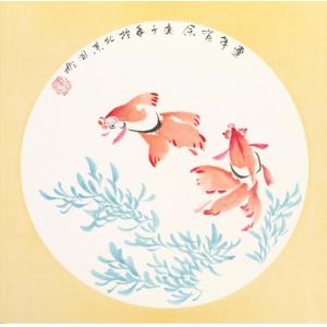 刘国彬《连年有余》