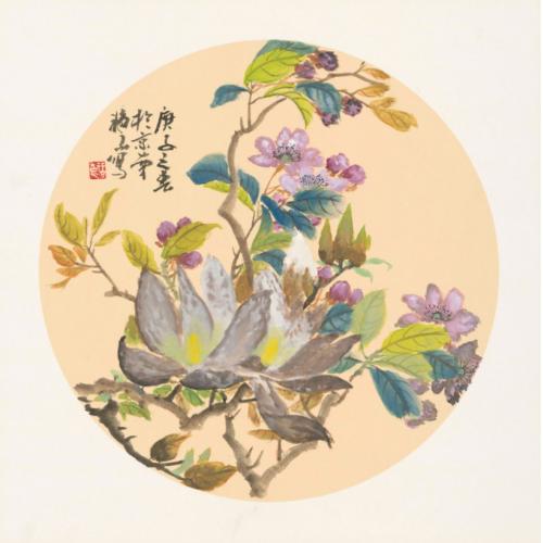 福良《紫花》