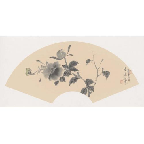 刘海霞《淡墨花香》