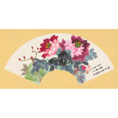 王淑芳《唯有牡丹真国色》
