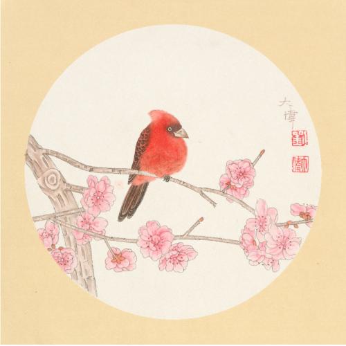 刘大伟《花鸟1》