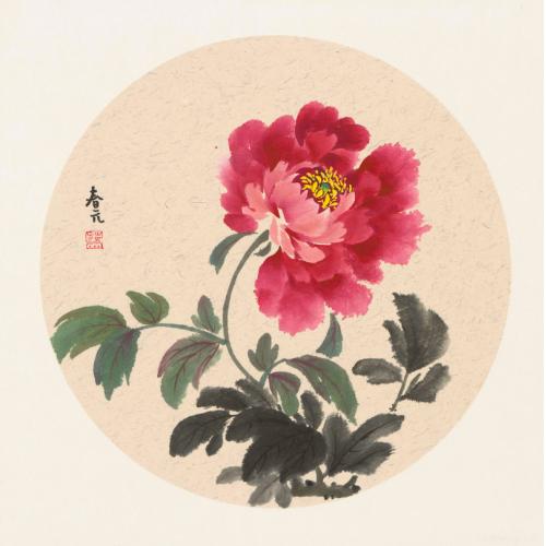 蔡春元《牡丹之二》