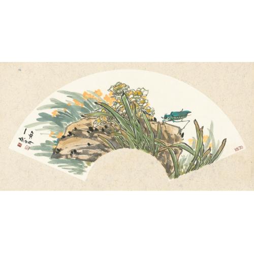 王娜娜《水仙花蝈蝈》