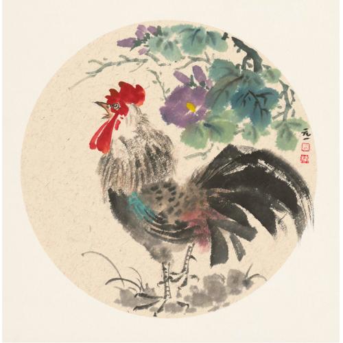 蔡春元《大公鸡》