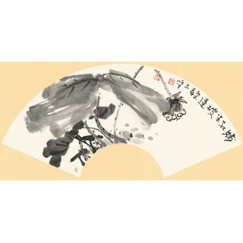 朱恒祺《残红半破莲》