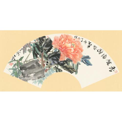 朱恒祺《香艳满园花气》