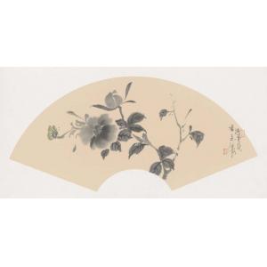 刘海霞《淡墨花香》