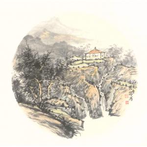 徐明杰《山水》