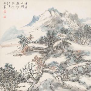 孙中和《春来山涧》