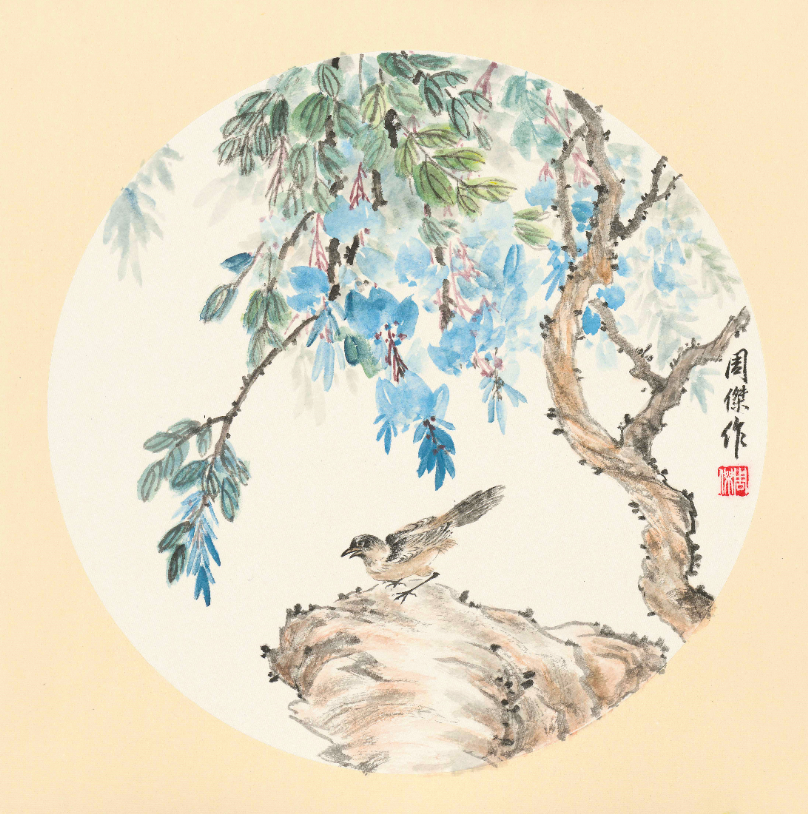 周杰《蓝花麻雀》