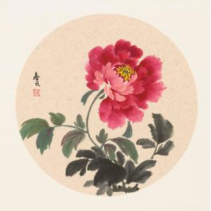 蔡春元《牡丹之二》