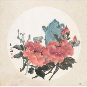 王娜娜《两朵大牡丹》