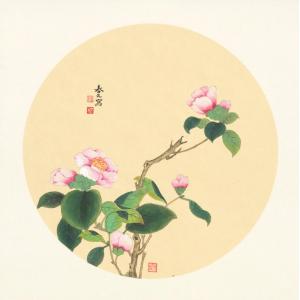 蔡春元《粉化绿叶》