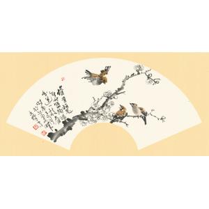 朱恒祺《唯有梅花无世态、隔墙分送一枝春》