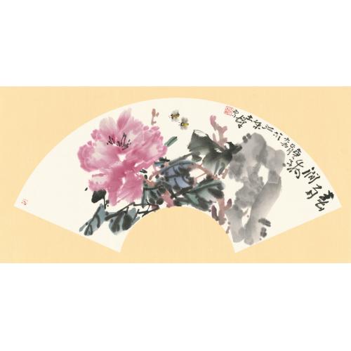 朱恒祺《春雨涧物》