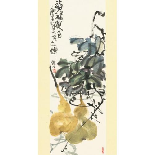 朱恒祺《福禄双至》