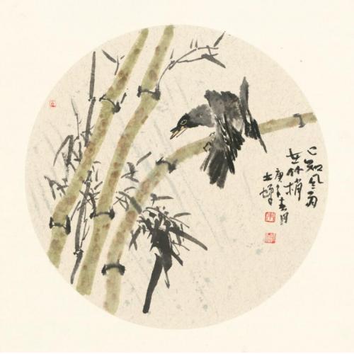 朱恒祺《已知风雨在竹梢》