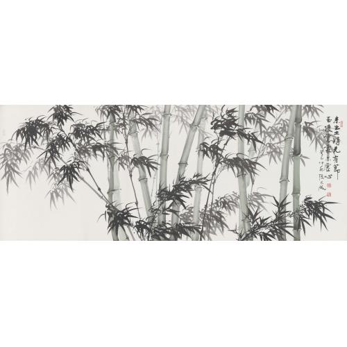 张天成《未出土时先有节》