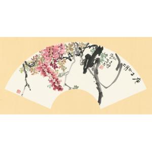 朱恒祺《紫藤（粉）》