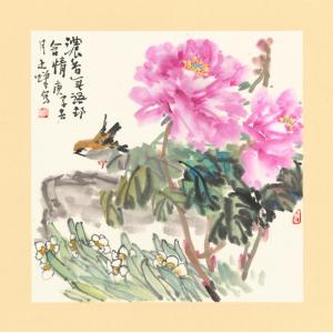朱恒祺《浓香无语却含情》