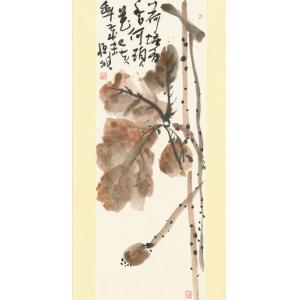 朱恒祺《荷塘有香何须花》