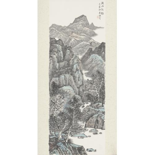 张荣耀《溪山清韵》