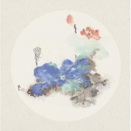 耿志红《荷花4》