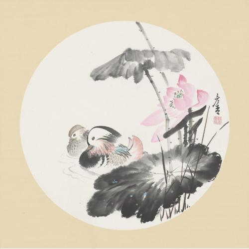 赵彦青《花鸟3》