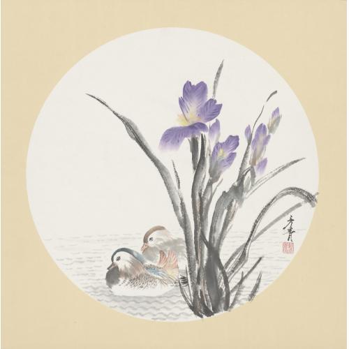 赵彦青《花鸟10》
