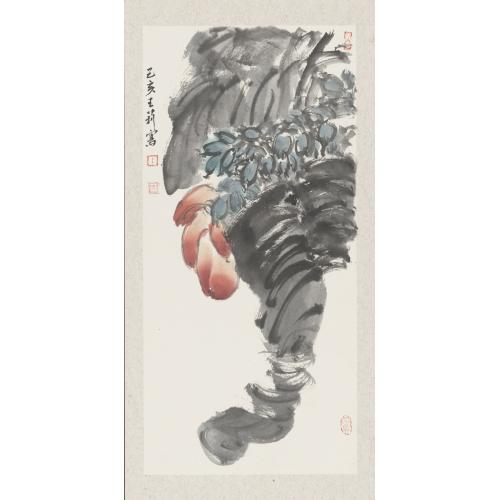 王莉《花鸟7》