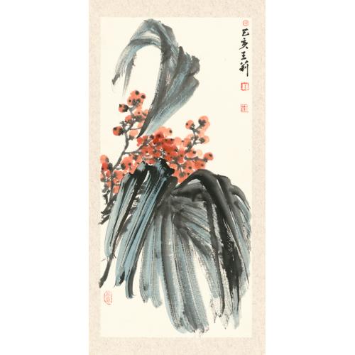 王莉《花鸟11》