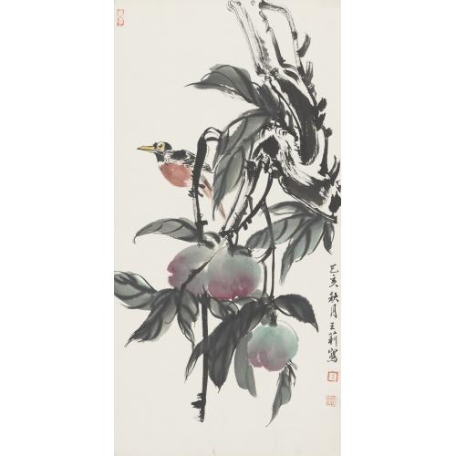 王莉《花鸟1》
