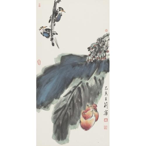 王莉《花鸟15》