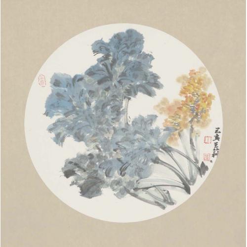 王莉《花鸟37》