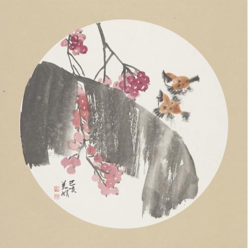 常美娟《花鸟4》