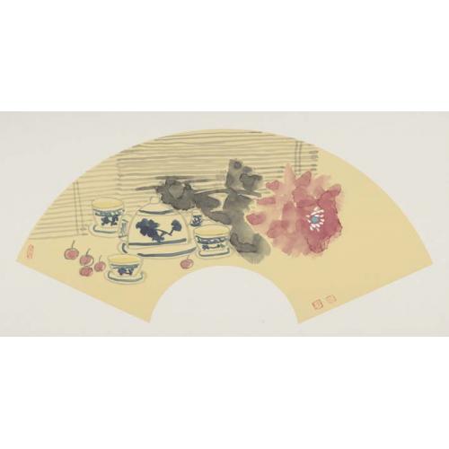 常美娟《青花瓷牡丹》