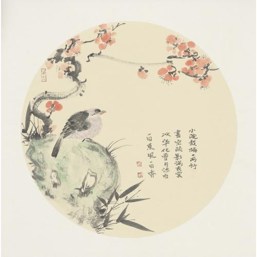 兰建华《小院栽梅一两行》