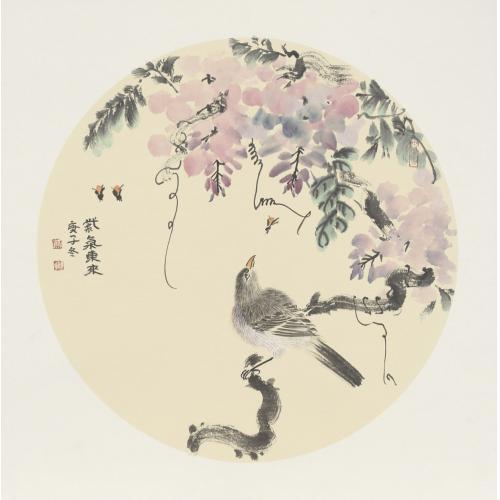 兰建华《紫气东来》