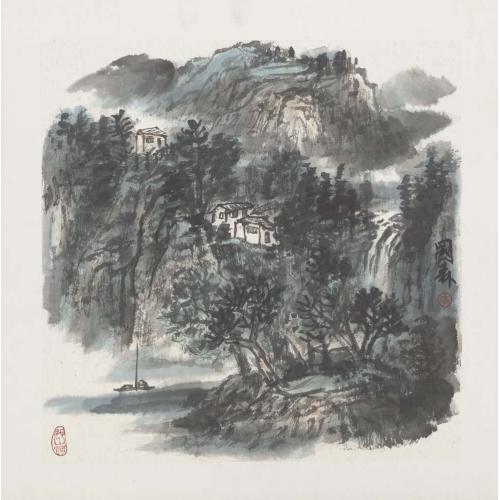 李国森《山水6》