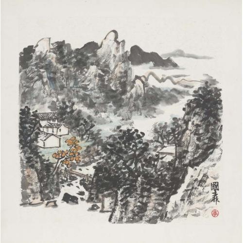 李国森《山水9》