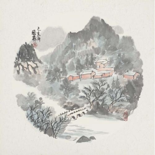 李国森《山水》
