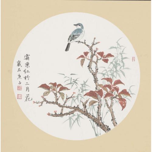 洪森《霜叶红于二月花》