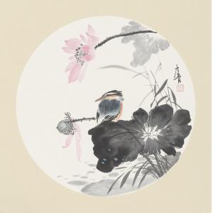 赵彦青《花鸟7》