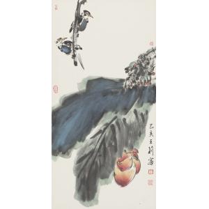 王莉《花鸟15》