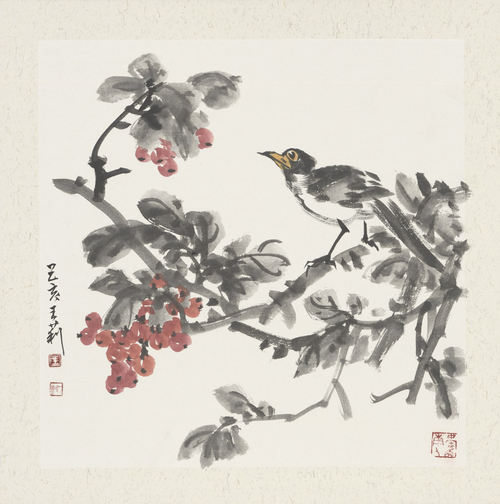 王莉《花鸟23》